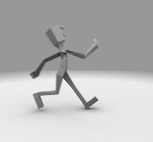 hop walking animation