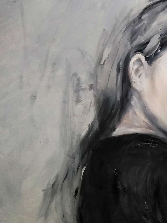 Justo Cascante painting Hong Kong painting